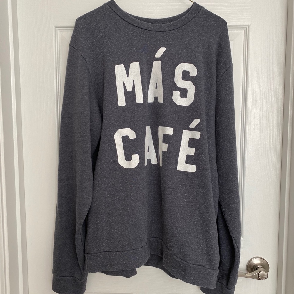 Jean and June Mas Cafe sweatshirt